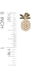 Pineapple Mini Pearl Earrings