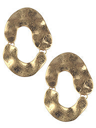 Wavy Ring Earrings